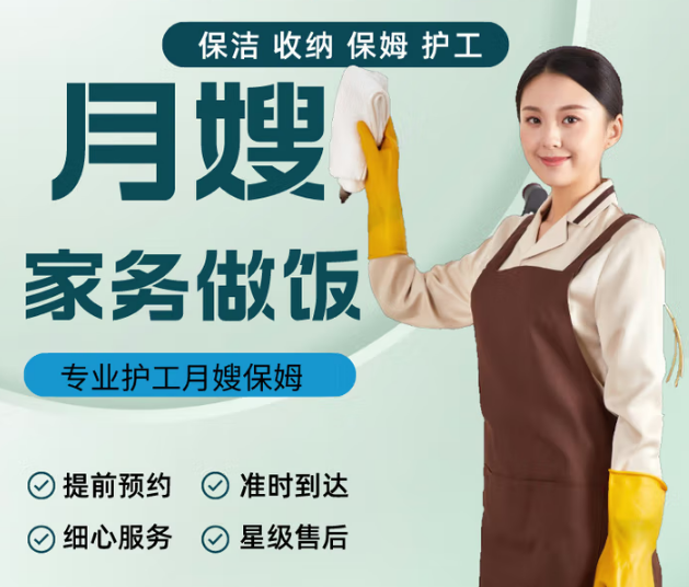 26天月嫂上门服务 家政服务 专业服务 母婴照料 新生儿护理